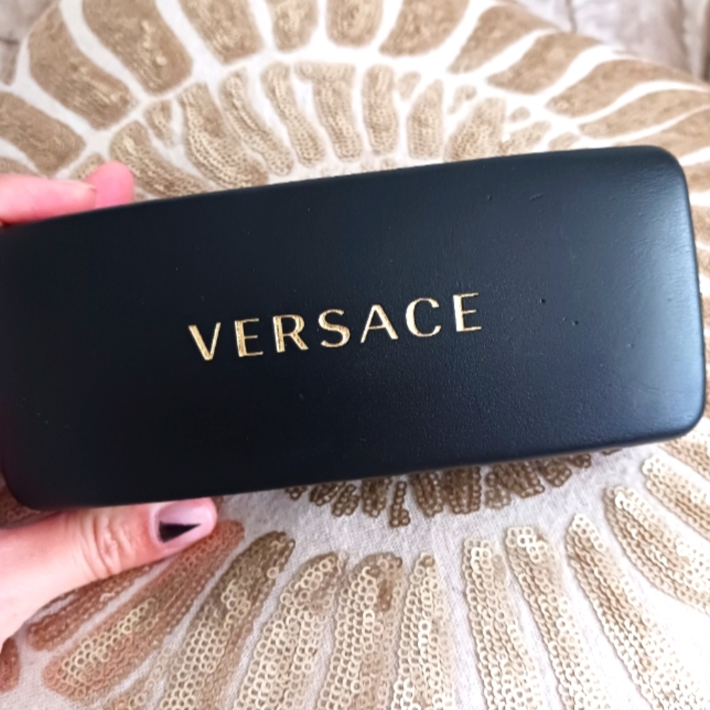 Versace Black Sunglasses Case